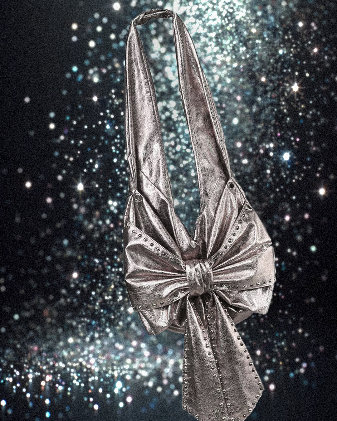 Bowknot Crossbody Metallic Brass06