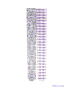 lavender printed tights flat sketch