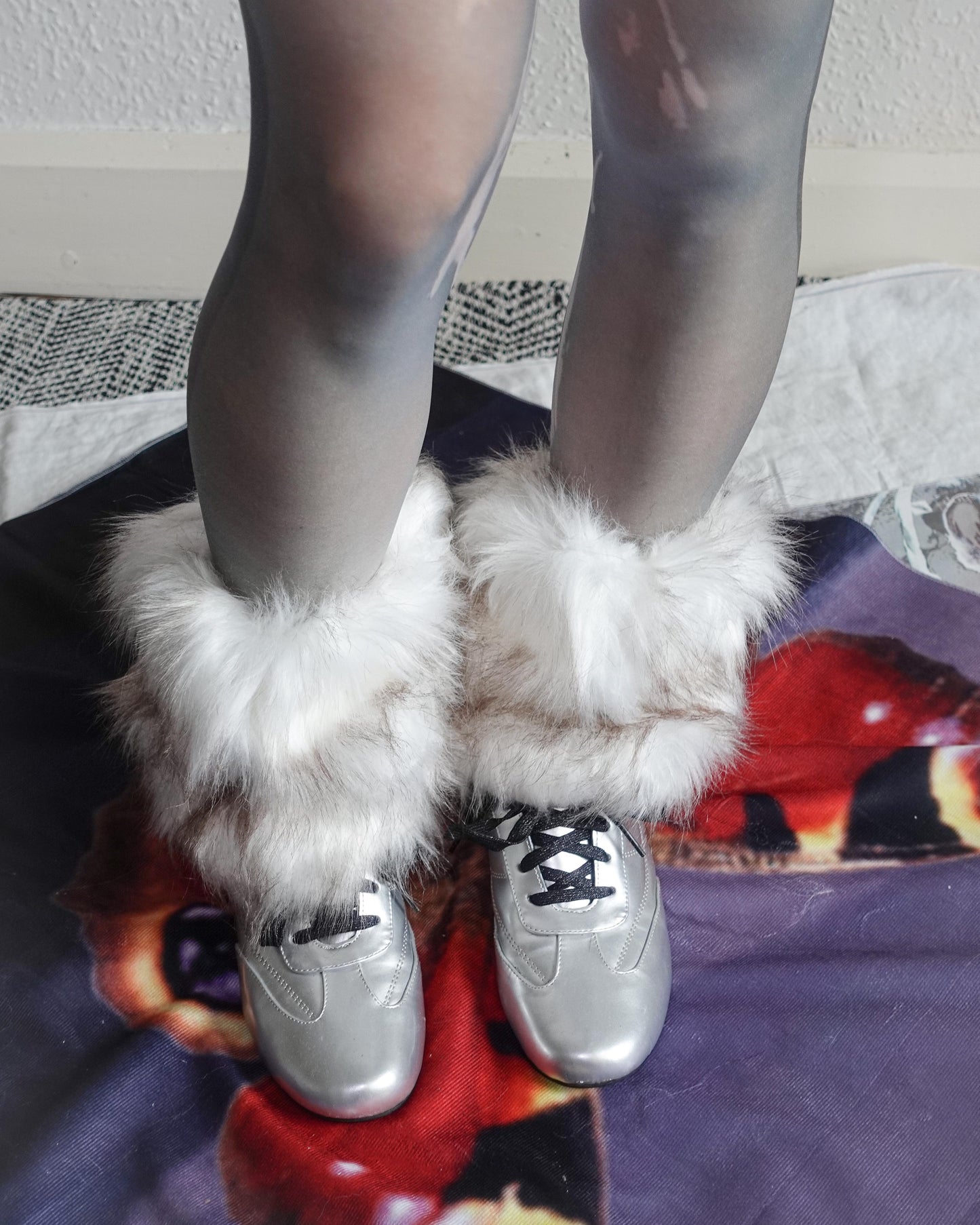 Faux Fur Leg Warmers