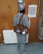 Ita Shoulder Bag Velvet Pink