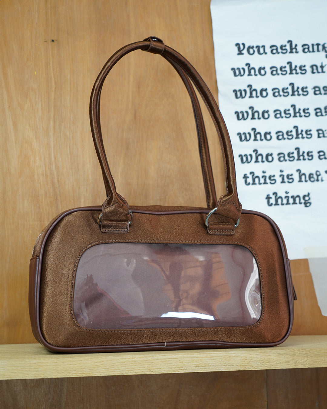 Clearcore Velvet Pink Ita Bag 01