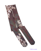 printed tights flat sketch