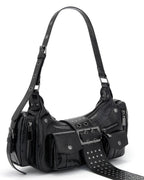Rebel Babe Classic Black Shoulder Bag 01