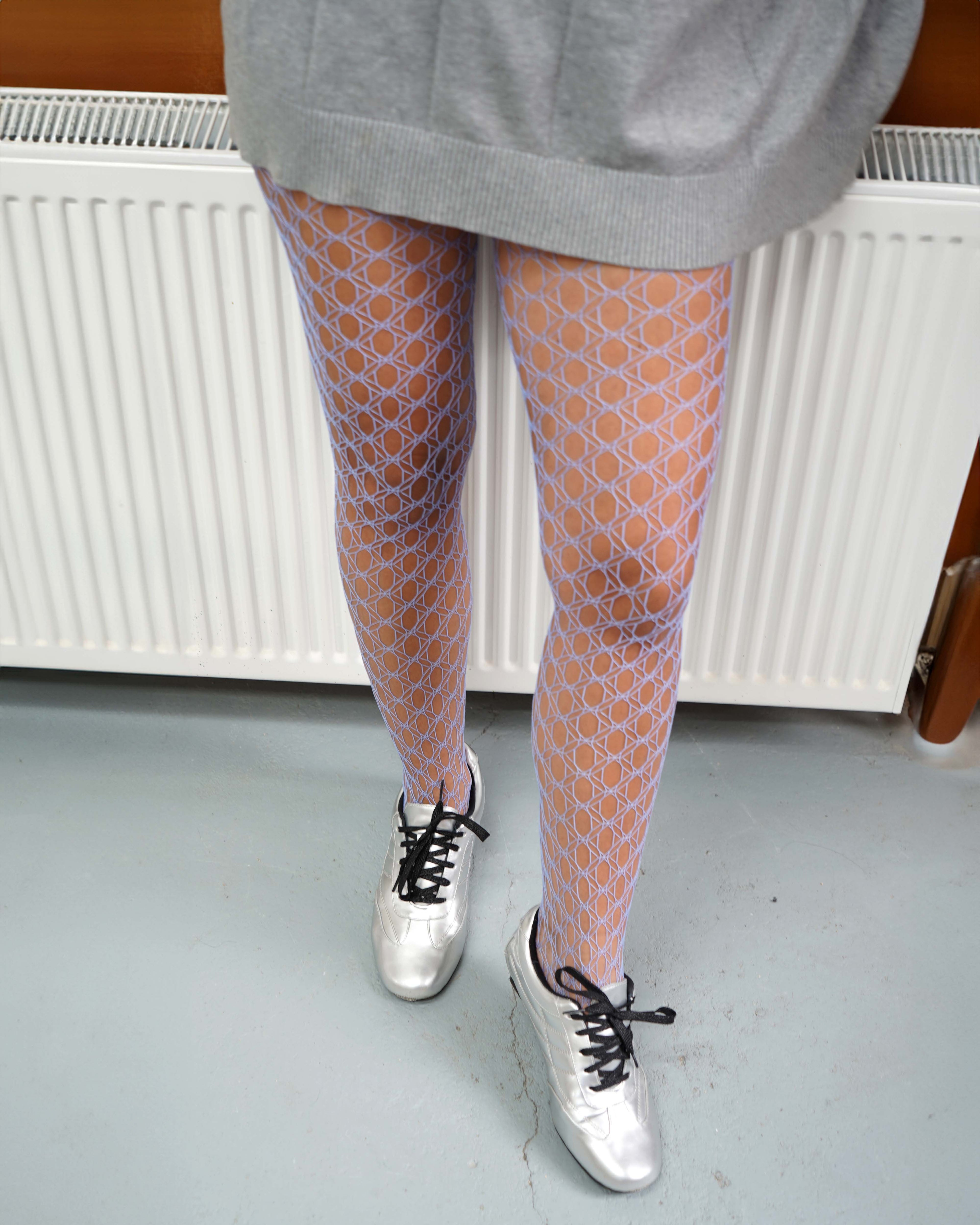 Cornflower Classic Fishnet Tights 05