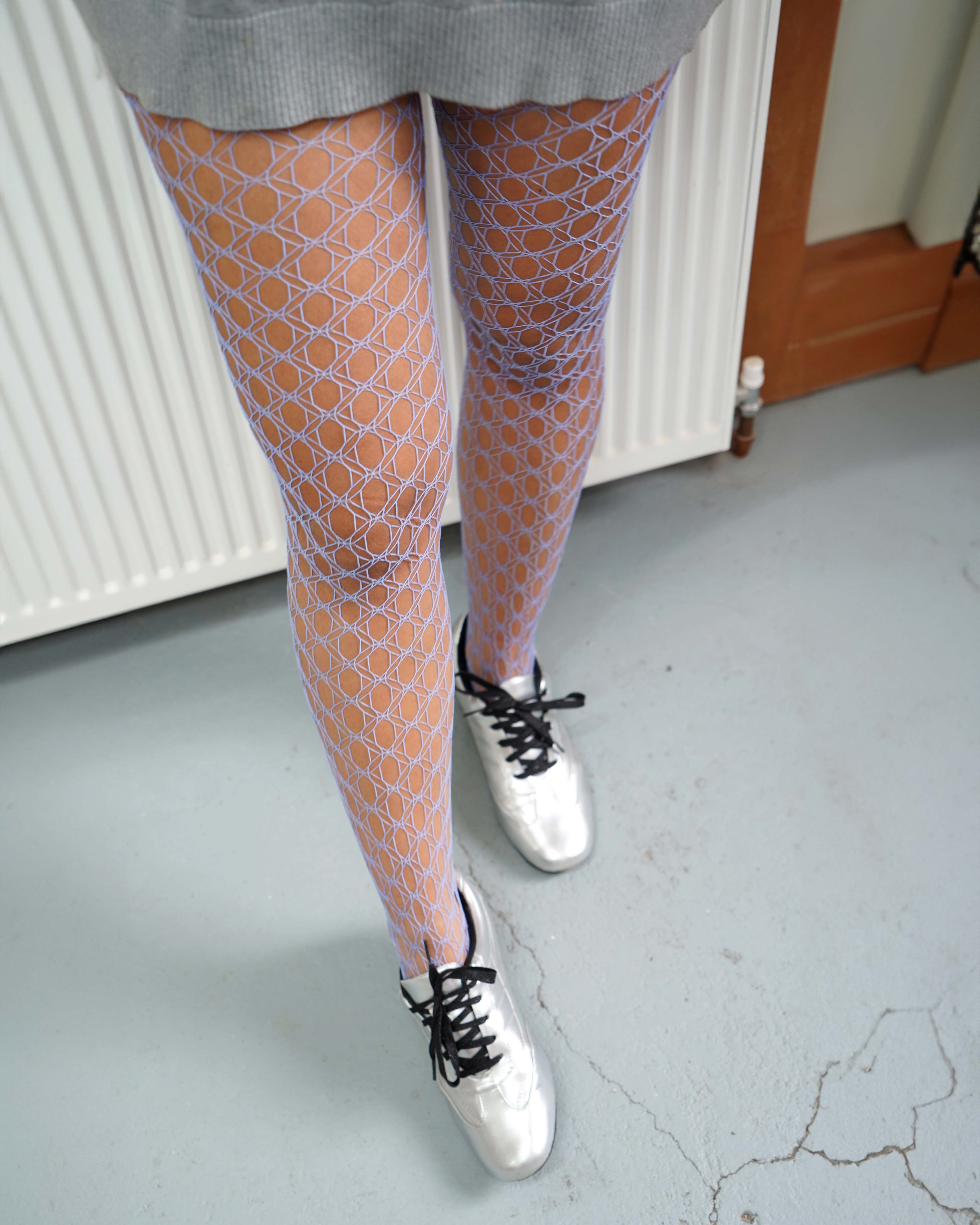 Cornflower Classic Fishnet Tights 05