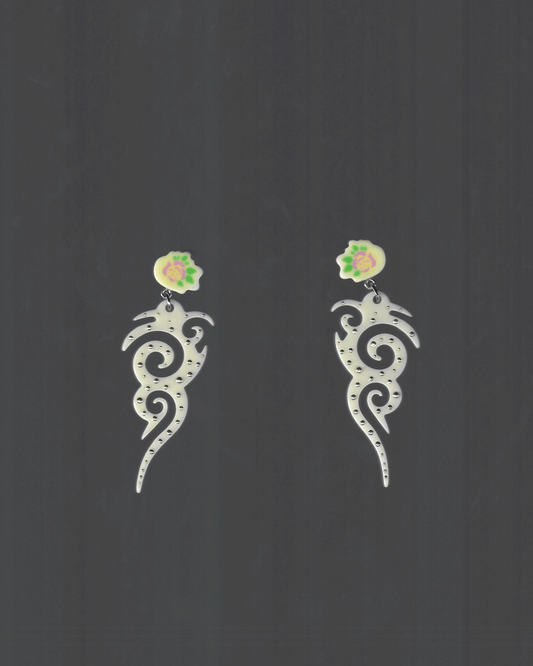 Rose Totem Ear Cuffs